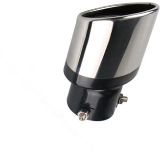 BLNETU Auto-Endschalldämpfer Für Peugeot RCZ 206 207 208 301 307 308 406 407 408 508 2008 3008-6008 Edelstahl-Autoauspuff-Schalldämpfer-Endrohrabdeckungen (Straight)