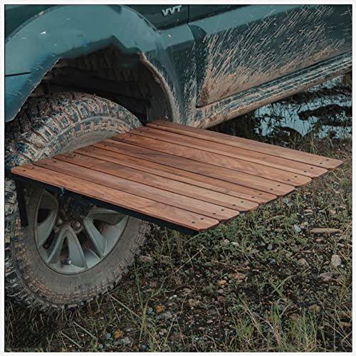 ZXLAGDBP Tragbarer Picknicktisch aus Autoreifen, Camping-Klapptisch für den Garten mit Tragegriff, Maximalgewicht 20 kg, höhenverstellbar, für Wohnmobil-Camping, Abenteuer im Freien