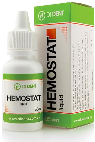 Haemostatic First Aid Liquid - Stops Minor Wound Bleeding Fast. Effective desinfection and Bleeding Control Formula. Perfect as First aid kit for Minor cuts During Manicure and Pedicure.