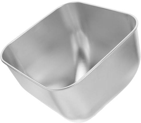 CATIEBYE Cuenco Cuadrado De Acero Inoxidable De 13 Cm, Elegante Y Moderno, Ideal Para La Cocina Y El Comedor, Ideal Para Servir Salsas, Ensaladas Y Aperitivos.