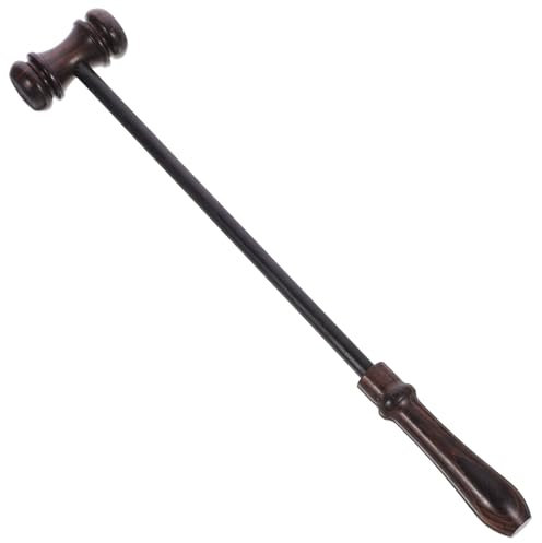 HYTROVE Marteau De Juge en Bois Massif 1pc, Maillet De Vente Aux Enchères Pratique, Surface Lisse, Usage Professionnel pour Avocat Et Juge