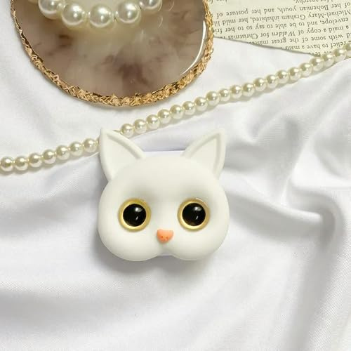 3D Cat Universal Foldable Finger Ring Phone Holder Stand Grip Tok Phone Socket