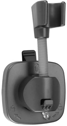 PetGlimmer Support Pommeau de Douche à Ventouse, Rotatif 360° sans Perçage