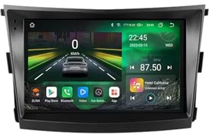 Per SsangYong Tivoli 2015-2019 Android 14 Car Radio 2 Din 9 Touch Screen con Carplay BT GPS WIFI Telecamera posteriore Lettore multimediale(K1 2+32G)