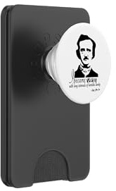 Je suis devenu Fou, avec de Longs intervalles d'horrible santé mentale PopSockets PopWallet pour MagSafe