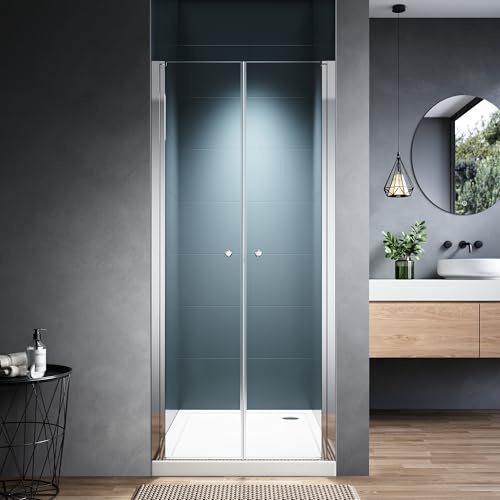 OsmanthBD Duschtür Nische 86x195 cm Einbaumaß 85-90 cm Chrom