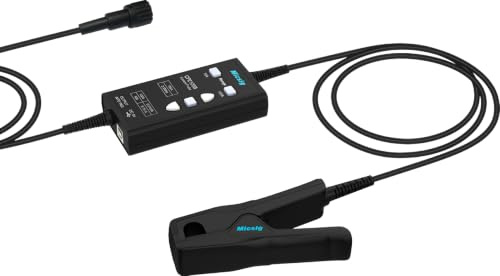 Sonde de courant alternatif/continu basse fréquence Micsig, 2.5MHz, mesure de courant 50mA~10Apk (10A, 10X), compatible avec tous les oscilloscopes connectés en BNC (CP2100B)