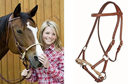 Sidepull-4334 Dunkelbraun One Size