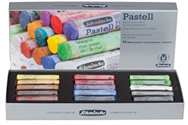 Schmincke Pastell Kartonset mit 15 Pastellstiften, 77 215 097