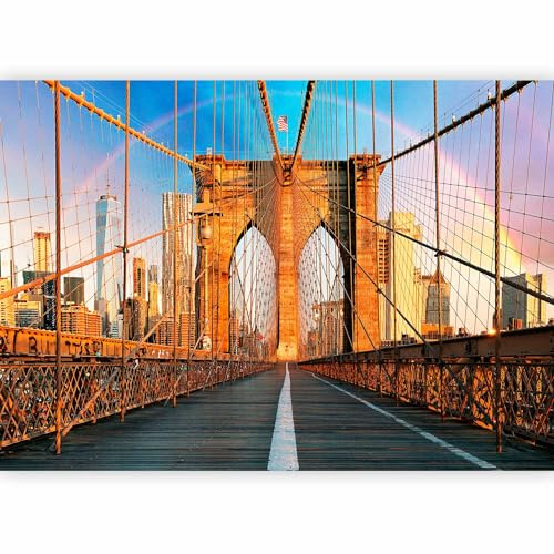 murando Fotomurales Nueva York 300x210 cm XXL Papel pintado | tejido no tejido Decoración de Pared decorativos Murales Diseno Fotográfico Manhattan