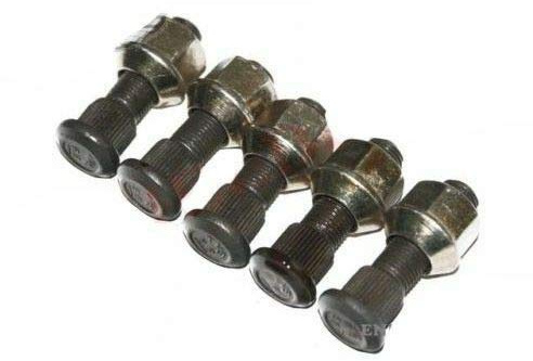 AEspares Willys GPW - Kit de pernos de tuerca de freno a tuerca de cubo (5 unidades, mano derecha, sentido horario)