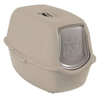 Arenero para Gatos Rotho My Pet Bailey 56 x 40 x 39 cm Beige Polipropileno