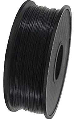 Colorful 10M 3D Stift Filament Nachfüllpackung, PLA, insgesamt 1,75 mm, 3D Druck Filament, 3D Printing Pen Consumables für normalerweise 3D-Stifte (Schwarz)