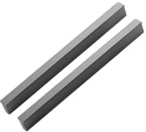 2 Stück Schrankgriffe Grau Griffe für Küchenschränke Möbelgriffe Knöpfe Bohrlochabstand Aluminium Schublade Kleiderschrank Griffe,Brückengriff Bügelgriff (160mm)