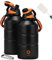Fjbottle Edelstahl Trinkflasche 1900ML mit Magnetischem Deckel, BPA FREI auslaufsichere Doppelwandig Termo Metall Flasche - Kohlensäure geeignet Sport Wasserflasche für Uni, Fitness, Camping, Outdoor