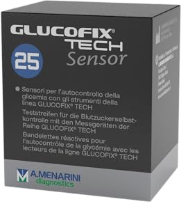 GLUCOFIX TECH SENSOR 25PZ