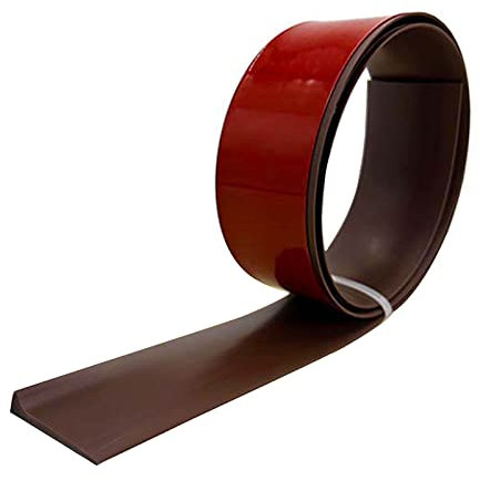 Selbstklebend Vinyl Übergangsschiene,3 cm breit Selbstklebende Wand-Eckschiene,Bodenschiene für Ecken,Geeignet für Lücken zwischen Ecken und Böden für eine engere Passform (10m Schwarz)