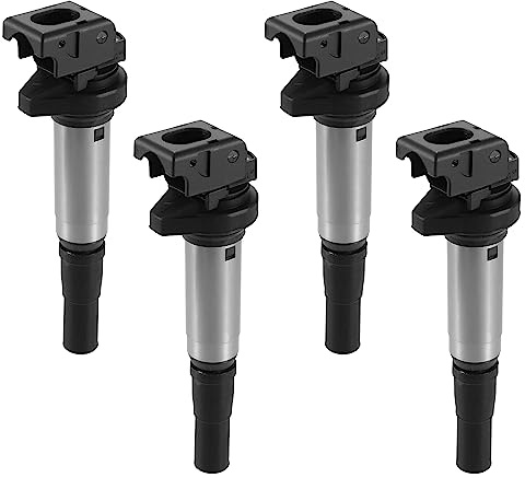 A ABSOPRO Automotive Accensione Bobina Adatto per Mini Cooper - 4pz Nero