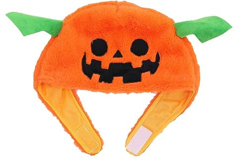Abaodam Kürbis-plüschhut Für Halloween-party Lustige Kürbis-kopfbedeckung Party-accessoire Weicher Plüsch Stabile Qualität Leicht Zu Tragen Für Fotoshootings Und Cosplay-veranstaltungen