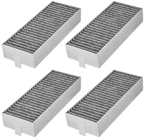 Herboom 4 Stück Aktivkohlefilter für Siemens HZ9VRCR0 17004796 | Bosch HEZ9VRUD0 17004811/ Neff Z821VR0 17004806/ Gaggenau CA282111/ Constructa CCZ9VRCRCR0 17006669