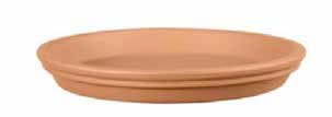 Soupapes en terre cuite pour pots en terre cuite (20 pièces) Made in Italy - Cotto, Diamètre 9 cm, Hauteur 1 cm
