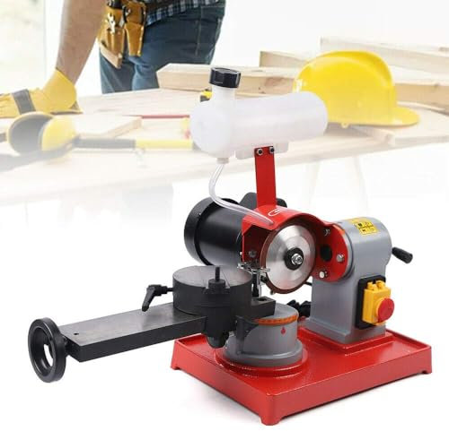 Schärfmaschine, 370W Sägeblatt Schleifmaschine Kreissägeblatt Sägeblattschärfmaschine 80-700mm 2850 U/min für Schleifen von Kunststoff, Holz, Aluminiumlegierung