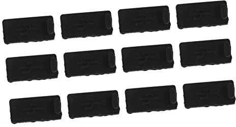 HOMSFOU 96stücke Teiliges USB Staubschutzstöpsel Verbindungsschutzkappen Für Laptop-Ports Farbe Zufällig Schützt Vor Schmutz Und Flüssigkeiten Hochwertige Silikonmaterialien