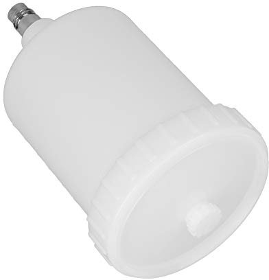 Sprühpistolenbecher, 600 Ml Plastikbecher und Deckel Schwerkraft Sprühpistole Pot Airbrush Tasse Ersatzbecher Keine Verschüttungsbecher für die Meisten HVLP -Schwerkraft -Sprühpistole