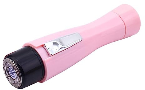 Baluue Épilateur Électrique Pour Femme Rasoir Sans Fil Et Étanche Pratique Pour Visage Jambes Aisselles Et Zone Bikini Avec Piles Aa Non Inclus