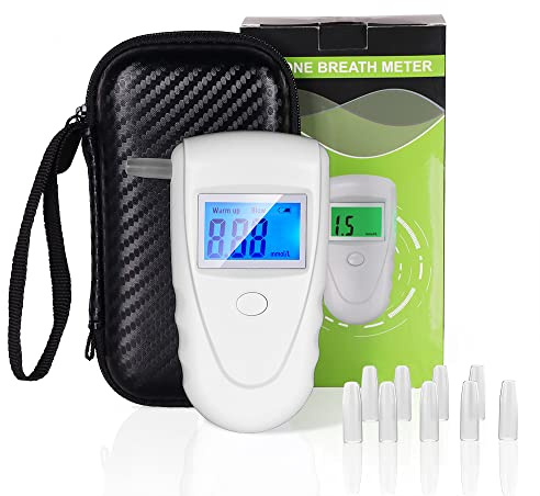 Ketone Breath Meter, Digital Ketosis Tester for Accurate Ketone Level Measurement via Breath, No Blood or Urine Strips(mmol/L)
