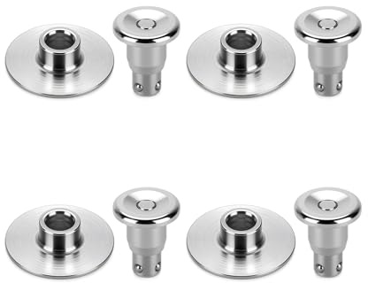 4PCS Mini Quick Release Pin for Rugby Helmet Metal Visor, Compatible with RIDDEL Speed & SpeedFlex Football Helmet(Excluding disassembly Tools)