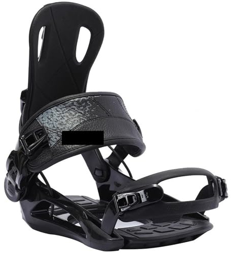 NFEKLFI Fixations de Snowboard Fixations de Snowboard à Fixation Rapide for Hommes et Femmes Compagnons Ski Sports d'hiver(BlackM(38-40))