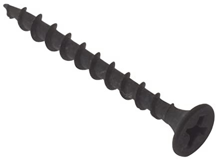 ForgeFix Drywall Screws Coarse Thread | 3.5 x 38mm | Black Phosphate | Box 200