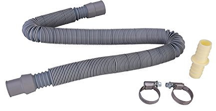 Washing Machine Dishwasher DRAIN Waste HOSE EXTENSION KIT 2m (STRECH 50-200 cm)