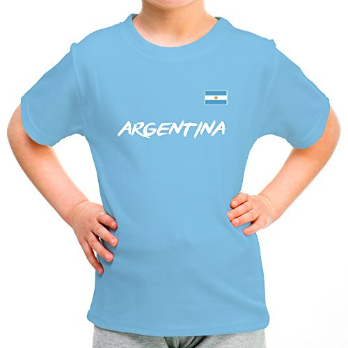 LolaPix Camiseta Selecciones Niño Personalizada con Nombre y Número. Camiseta de Mundial 2026 Personalizada Niño/Niña. Diferentes Paises. Varias Tallas