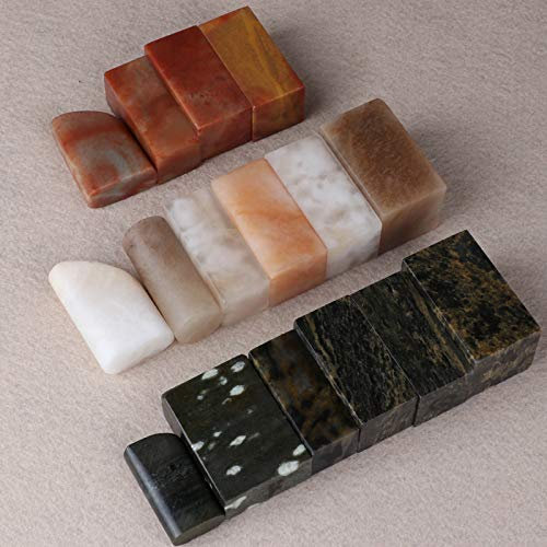 Kit de grabado de sello/juego de tallado de piedra/herramientas de grabado de piedra con abrazadera/regalo para niños/juego de cinceles de tallado de piedra