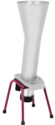Wiesenfield Broyeur À De Pommes Fruits Professionnel Électrique Broyeur fruit Moulin Fouloir RCWP-1500S (2 800 tr/min, 1 500 W, 800 kg/h, Acier Inoxydable, Aluminium)