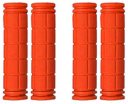PLATT Fahrradgriffe rutschfest Weich Gummi Fahrrad Griffe für Fahrrad/MTB/BMX(2 Paar)