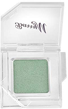Barry M Cosmetics Clickable Single Pastel Green Shimmer Eyeshadow Palette, Pastel Green, Secret Garden, 1 count (Pack of 1)