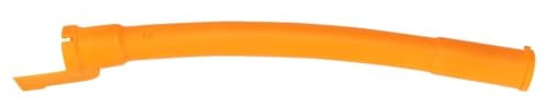 Yosoo Ölmessstabtrichter, 038103663 | Ölpeilstab Führung, Orange, Kunststoff