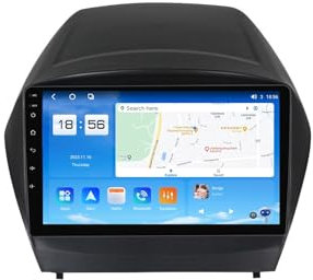 For Hyundai IX35 2009-2015 Car Stereo 2 Din Wireless Carplay Android Auto 9 Full IPS Touchsreen HD Live Rearview/BT 5.0/WIFI/4G SIM/DVR/GPS/SWC/OBD 2/FM AM Radio RDS DAB+DSP(M600S)