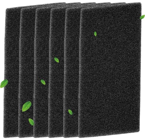 WUMZIRA 6X Filtres pour Sèche-Linge Bauknecht Privileg Whirlpool HX 481010354757,Filtre Seche Linge Whirlpool en Mousse 225 x 107 x 8 mm, Filtre Éponge pour Sèche-Linge à Pompe Chaleur