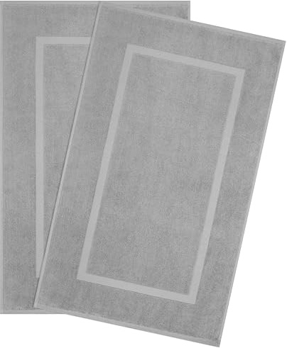 Hammetex Handtücher 100% Baumwolle, weich & saugstark, Oeko-Tex, 51x86 cm | OEKO-TEX zertifiziert, weiche & saugfähige Frottee, waschbar, Badvorleger für Badezimmer, Dusche & WC