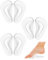TOZBLEU 6 pcs De Plantillas De Soporte De Arco De Gel Plantillas Ortopédicas De Silicona Para Fascitis Plantar Soporte De Arco De Zapatos Almohadillas De, Para Pies Plantillas De Soporte De Arco