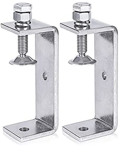 Liseng Lot de 2 pinces haute performance, pince en C pour travail du bois, métal avec larges ouvertures de mâchoires (largeur d'ouverture de mâchoire 120 mm)