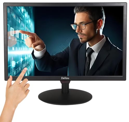 20 pouces écran tactile Écran d'affichage de surveillance caméra Moniteur