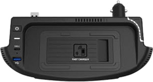 Szwaldaper 15 W Auto QI Wireless Ladegerät Schnelles Telefonladegerät Ladepad Platte Telefonhalter Zubehör, for, for Ford, for, for Mustang, GT 2016-2021 Kabelloses Innenladegerät
