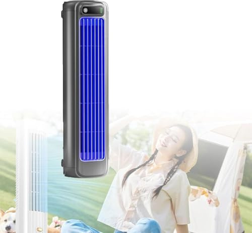 Migilife Cooling Ace, Plug-In/Charging 3 Speeds, Usb Charging, Desktop For Bedroom/Office/Kitchen/Bathroom(Grey)