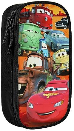 YINGD Cars 1 Pencil Case Large Capacity Pencil Holder Stationery Case Pen Bags Cute for Boys Girls Children Celebrations s Pink HO12