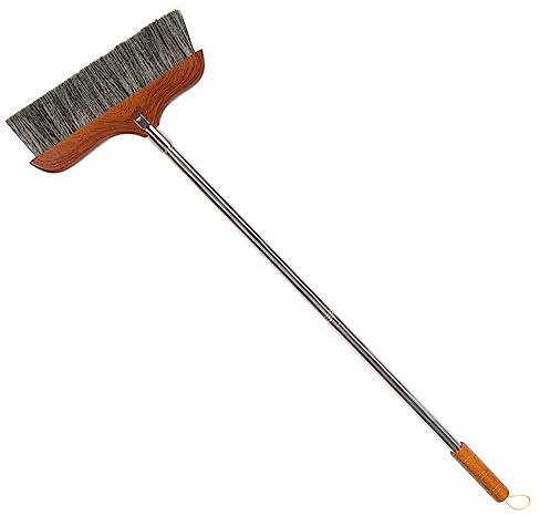 OUNONA Bristle Broom Floor Wiping Broom Long Handle Home Use Household Supplies Cleaning Brush